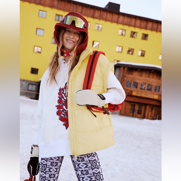 Free People Sprint To The Finish Chenille Logo Hoodie - Picture 4 of 9